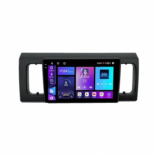 Carplay Display für Suzuki Alto 600 2014-2021 Touch Display mit Navi, Bluetooth, GPS, WiFi, Am/Fm/RDS, Airplay, Super Link, GPS Navigation, 8 Kern 8G+256G