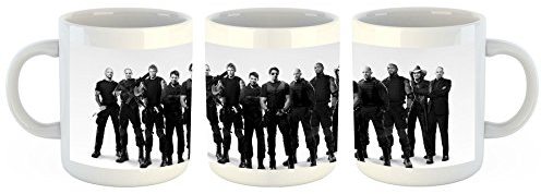 Unified Distribution Expendables - Tasse mit Motiv Bedruckt, 300ml C-Henkel. Tolles Geschenk für Büro, Küche, Geburtstag, Ihre Neue Lieblingstasse zum Frühstück