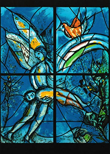 Kunstkarte Marc Chagall Am Anfang schuf Gott