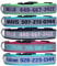 Personalised Dog Collars,Custom Reflective Dog Collar with Pet Name & Phone Number,Embroidered ID collar,multiple color, 4 Adjustable Sizes: XS, S, M, L