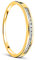 Orovi Damen-Ring Memoire Hochzeitsring GelbGold 18 Karat (750) Brillianten 0.10 carat Verlobungsring Diamantring