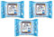 Nuage Nuagé Hyaluronic Acid & Chamomile Face Wipes - 3 Pack (Total 90 Wipes) for Cleansing, Moisturizing, Exfoliating & Brightening All Skin Types