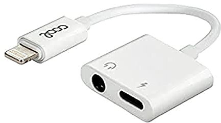 COOL SMARTPHONES & TABLETS ACCESSORIES Adaptador Dual Bluetooth Jack 3,5 Mm + Carga Lightning Cool
