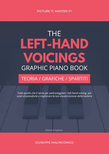 The Left-Hand Voicings Graphic Piano Book: Teoria, Grafiche e Spartiti