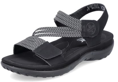 Rieker 64870-52 Damen Sandale Synthetik grün grün