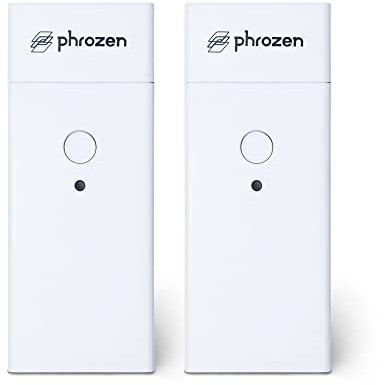 Phrozen Mini Purificador de Aire, Set de 2 | Purificador Compacto para Impresoras 3D LCD | Neutralización Efectiva de Olores de Resina | Silencioso y Ligero con Filtro de Carbón Activado