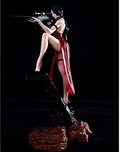 REOZIGN Resident Evil Figur, Ada Wong Figur, Statuen, 34 cm, PVC, Statue, Modell, Action-Figuren, Anime-Kollektion, Dekoration für Anime, Fan, Geschenk, AURE0742