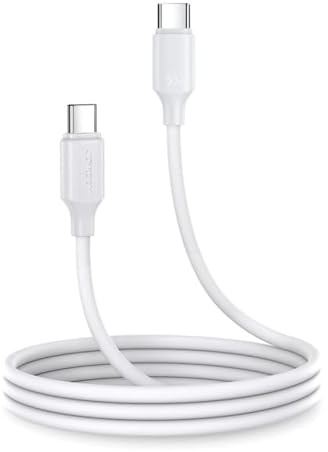 Joyroom JR- S-CC060A9 Schnelllade- und Datenkabel, 60 W, Typ C auf Typ-C, 1 m, Weiß