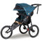 Out 'n' About Nipper Sportwagen | Jogging-Kinderwagen | 40.6 cm Lufträder, Federung für holpriges Gelände | Sonnendach, bis 22 kg | Großer Einkaufskorb | Gratis Regenschutz | Leicht | Highland Blue