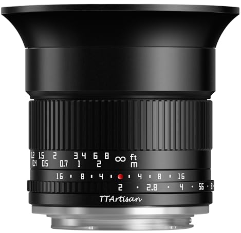 TTArtisan 10mm F2 APS-C Ultra-Wide Camera Lens Compatible with Fuji X-Mount Cameras XS10 X-A5 X-A7 X-M1 X-M2 X-E4 X-T1 X-T10 X-T2 X-T20 X-T3 X-T4 X-T100