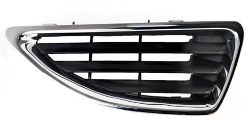 BLIC 6502-07-6037994P Kühlergitter chrom/schwarz Kompatibel mit RENAULT Megane 2 BM0/1, CM0/1 Megane 1 BA0/1 Megane 1 Cabriolet EA0/1 Megane 1 Grandtour KA0/1 Megane 1 Classic LA0/1