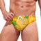 Slip de Bain pour Homme Imprimé Sport, Swim Briefs Slips Maillot de Bain, Homme Swimwears Slip de Plage et Piscine Séchage Rapide