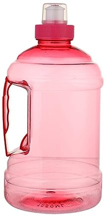 ZUOZUIYQ Kantinen & Wasserflaschen Wasserflasche mit Griff, große tragbare Reiseflaschen für Trainingssport (rot)