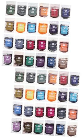 SEWACC Rit Fijador 2 Piezas Polvo De Teñido Variedades Kit De Pigmentos Tie-dye Para Tela Teñido Para Teñir Kits De Teñido Para Adultos Polvo De Sintético