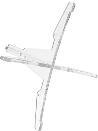 WESIEVYA 1stück Abnehmbarer Klarinettenständer Und Tragbarer Flötenhalter Mit Vier Beinen Stabil Und Kreativ Für Klarinette Und Flöte Transparentes Design