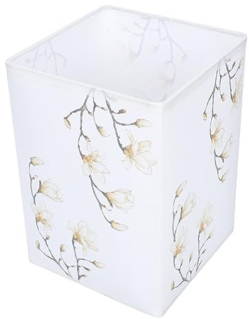 Operitacx Magnolia Lantern Shade Décor Oriental Lampe Pagode Rétro Faire La Fête Petit Salle Coiffures Antique Nuances Pour Table Abat-jour Le Fer Blanche