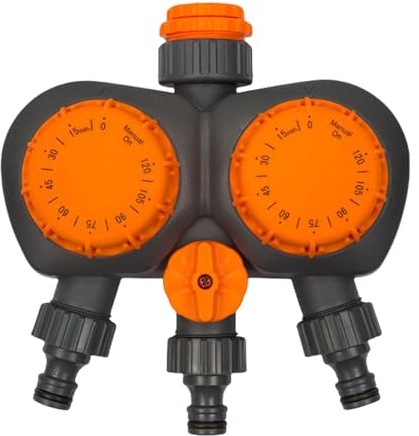 Minuteur d'arrosage mécanique facile à régler pour une irrigation efficace des pelouses et du jardin