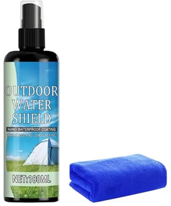 Spray Impermeabilizante Para Tejidos De Exterior | 100 ml Líquido Protector Impermeabilizante de Alta Resistencia - Spray para Tejidos de Exterior con Protección Solar e Hidrófuga - para Lonas Nylon P