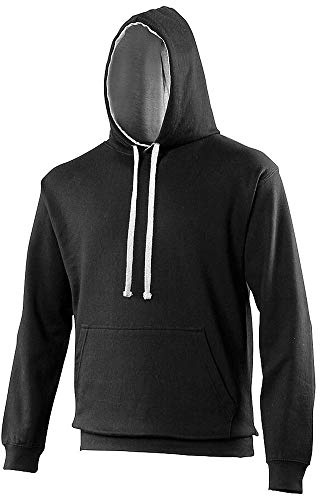 AWDis Men's Varsity Hoodie Hooded Sweatshirt