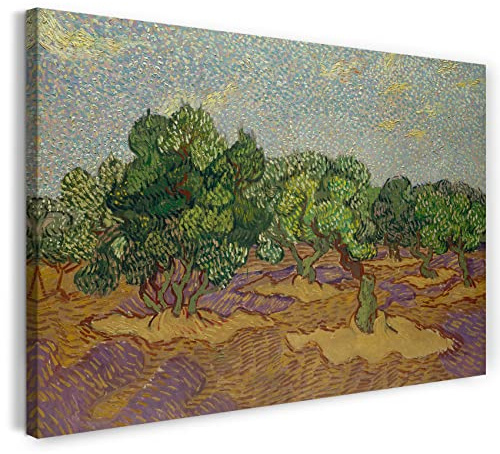 Printed Paintings Leinwand (120x80cm): Vincent Van Gogh - Oliven-Bäume II