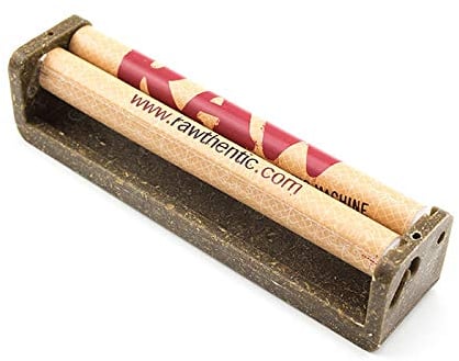 Rollingsupreme Raw Zigarettendrehmaschine, aus Hanfkunststoff, Größe: King Size (110 mm lang) , braun, 2er-Packung