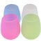 DEWEL 4 PCS Silikon Weingläser Wein Glas Unzerbrechlich Silikon Becher 360g, Spülmaschinenfest Bruchsicher Stemless Weinglas für Reisen Camping, Picknick und BBQ, Mehrfarbig