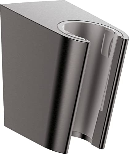 hansgrohe Porter'S. Support mural, noir chromé brossé, 28331340