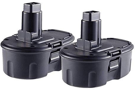 2Pack 18V 4.8Ah Ni-MH DC9096 Replacement Battery for Dewalt, 18V XRP Replacement Battery for Dewalt DC9098 DC9099 DE9039 DE9095 DE9096 DE9098 DW9095 DW9099 DW9096 DW9098 DE9503