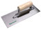 Barnwell Adhesive Trowel - 1.0mm V Notched Blade with Wooden Handle Spreader