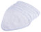 LTWHOME Lingettes Microfibres de Rechange pour Vadrouille Vapeur Vileda Steam ou Vileda 100°C (Lot de 6)