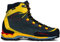 LA SPORTIVA M Trango Tech Leather GTX Gelb-Schwarz - Gore-Tex Leichter robuster Herren Wanderschuh, Größe EU 47 - Farb