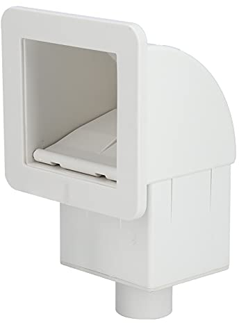 Oreilet Skimmer de Piscine, écumoire de Piscine Hors Sol de 1,5 Pouces avec Filtre, équipement D'écumoire de Nettoyage de Piscine à Large Bouche, pour Feuilles de Filtre et Insectes