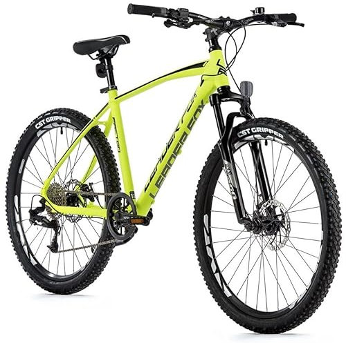 26 Zoll Mountainbike Leader Fox Factor 8 Gang Scheibenbremse RH36 cm neon gelb