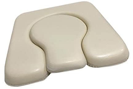 Colcolo Universal Commode Seat Cushion Toilet Cushion Detachable Comfortable Sponge Padded Waterproof for Shower Chair Commode Handicapped