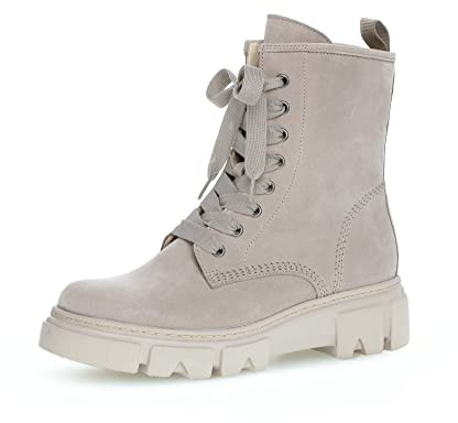 Gabor Damen Combat Boots, Frauen Stiefeletten,Wechselfußbett,Best Fitting