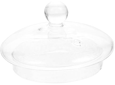 UPKOCH Teekannendeckel Klares Glas Klares Besteck Klare Becher Tassen Aus Glas Teekannenkappen Kaffeekannendeckel Teekessel Glasdeckel Glasdeckel Austauschbarer