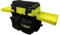 Roddarch Sea Fishing Seat Box with Side Trays and Back Pack Converter