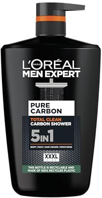 L'Oréal Men Expert Pure Carbon Shower Gel Large XXL 1L