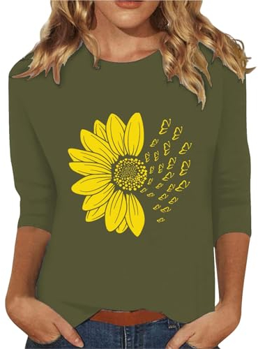 Blitzangebote des Tages Heute Befristet Gym Shirt Damen Oversize Sommershirts Damen Luftig Leichter Sommerpullover Yoga Kleidung Damen Set Damen Kurzarm Casual Bluse Tunika Meine Bestellungen Sale