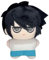 Gooyeh Anime Plush Death Note Plüschpuppe Light Yagami/L Schlüsselanhänger Niedlicher Plush Anhänger Schultasche Geburtstagsgeschenk für Fans 12CM