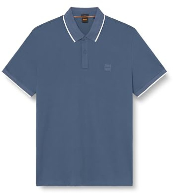BOSS Men's Passertip Polo, Medium Red, 6XL
