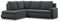 Mebligo - Ecksofa mit Schlaffunktion und 2 Bettkasten Dunkelgrau 230x89x200 (BxHxT) FORESTA - Links Eckcouch, Sofas & Couches, Couch L Form, Cauchsofa, Sofa Wohnzimmer, Ecke Sofa