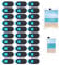 30 Pcs Webcam Covers, Laptop Camera Cover Slide, Webcam Cover Slider for Privacy, Camera Cover Slider Privacy Suitable for With Laptops,Smartphones, Tablets