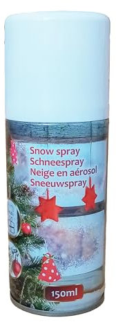 Edco SCHNEESPRAY 150ml Dekoration Schnee Spray Kunstschnee Sprühschnee Dekoschnee 92