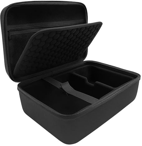 Musiin Audio Interface Carrying Case Compatible with Apollo Twin X Duo Gen 2/Quad Gen 2, Equipped with Comfort Handle and Adjustable Shoulder Strap, Suitable for Traveling(Black)