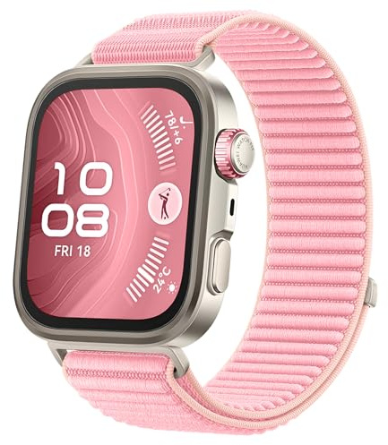 No Gap Nylon armbänder Kompatibel mit Huawei Watch Fit 4 Pro Armband Geflochten Uhrenarmband Kompatibel mit Huawei Watch Fit 3/4 / Fit 5 Pro Band