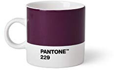 Pantone Espressotasse, Porzellan, Aubergine 229, 6.1 x 6.1 x 8.2 cm