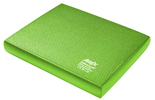 Airex Balance Pad Schaumstoff Balance Board Stabilitätskissen Übungstrainer für Physiotherapie, Rehabilitation und Rumpfmuskeltraining, Balance Pad Elite, 07-71685, Kiwi