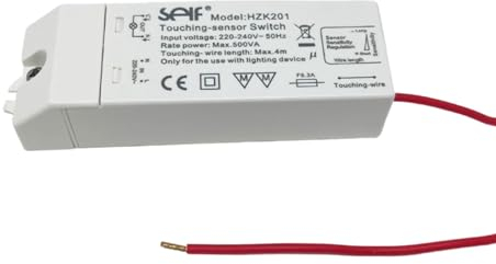 Self Modell Hzk201 Elektronischer Schalter mit einstellbarem Berührungssensor, 500 W
