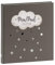 walther design Fotoalbum anthrazit 28 x 30,5 cm Babyalbum mit Cover-Ausstanzung und Folienprägung, Baby Magical UK-205